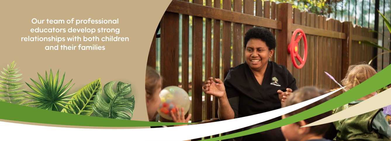 Happy children at Go Bananas Early Learning Centre highlighting our point of difference